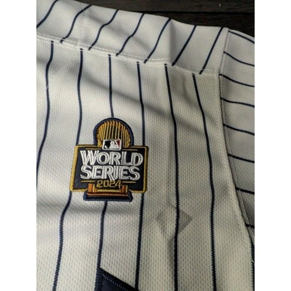 Juan Soto #22 New York Yankees 2024 World Series Baseball Jersey XL - Picture 4 of 4
